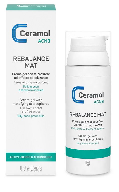 CERAMOL ACN3 REBALANCE MAT 50 ML - farmacia187.it