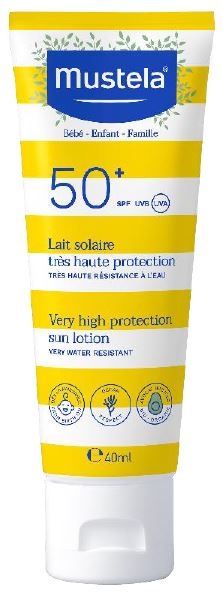 MUSTELA LATTE SOLARE 40 ML - farmacia187.it