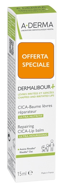 DERMALIBOUR + CICA BALSAMO LABBRA 15 ML - farmacia187.it