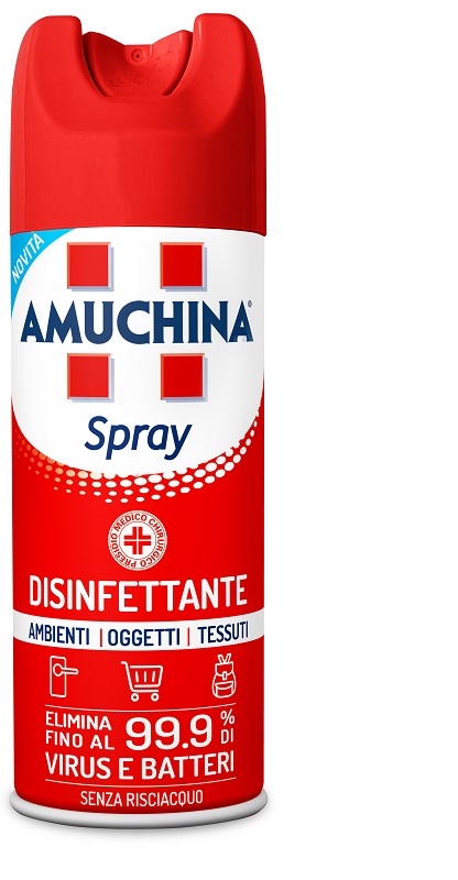 AMUCHINA SPRAY AMBIENTI OGGETTI TESSUTI 400 ML - farmacia187.it