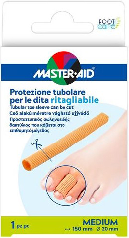PROTEZIONE TUBOLARE MASTER-AID FOOTCARE RITAGLIABILE 15 CM 20 MM MEDIUM C7 - farmacia187.it