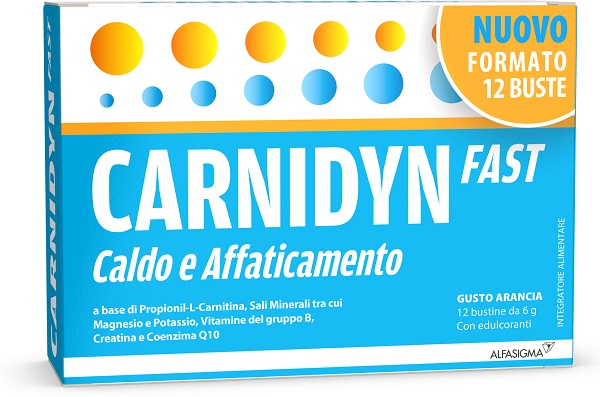 CARNIDYN FAST 12 BUSTINE - farmacia187.it