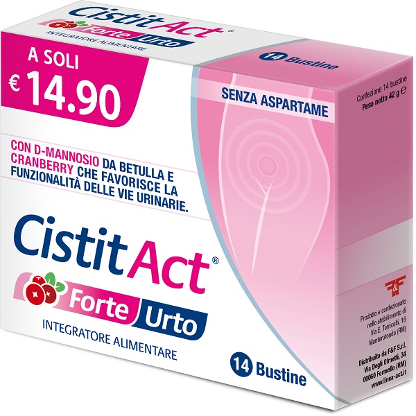 CISTIT ACT FORTE URTO 14 BUSTINE - farmacia187.it
