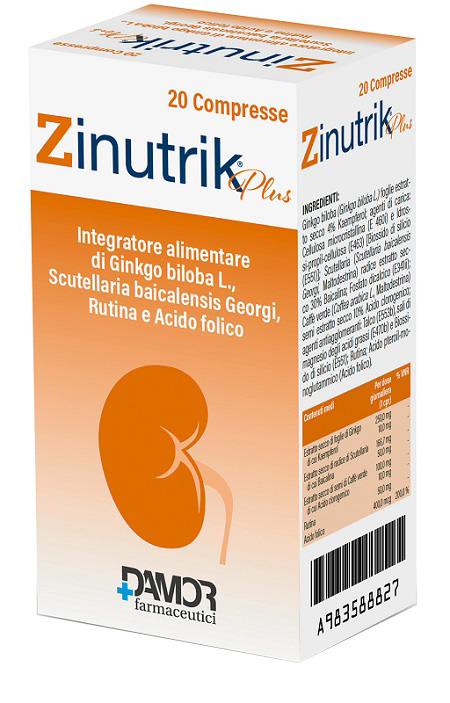 ZINUTRIK PLUS 20 COMPRESSE - farmacia187.it