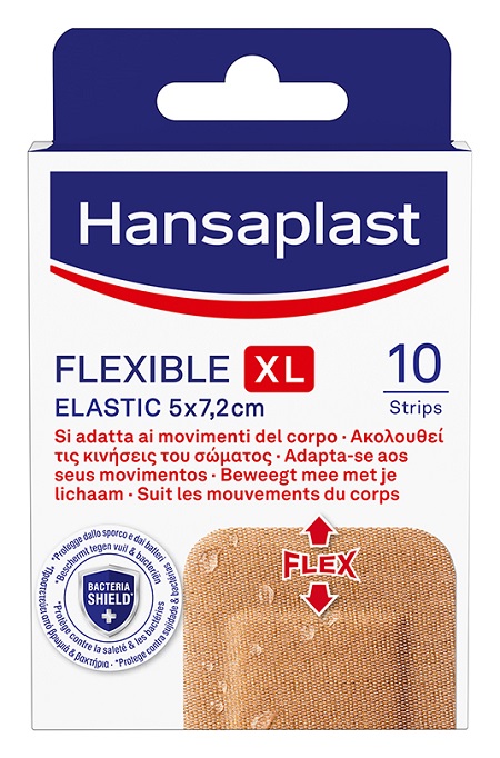 CEROTTO HANSAPLAST ELASTIC GINOCCHIA&GOMITI 10 PEZZI - farmacia187.it