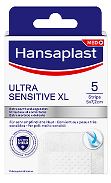 CEROTTO HANSAPLAST ULTRASENSITIVE XL 5 PEZZI - farmacia187.it