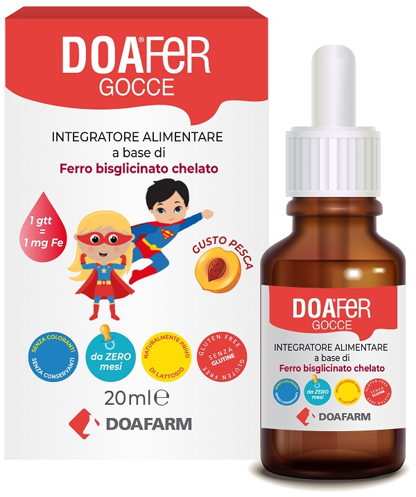 DOAFER GOCCE 20 ML - farmacia187.it