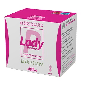 LADY PRESTERIL PROTEGGI SLIP RIPIEGATI BIODEGRADABILI 24 PEZZI - farmacia187.it