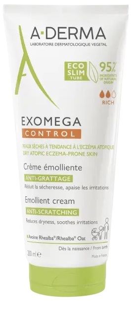EXOMEGA CONTROL CREMA EMOLLIENTE 200 ML - farmacia187.it