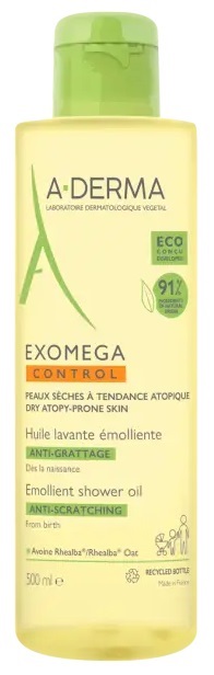 EXOMEGA CONTROL OLIO LAVANTE EMOLLIENTE RICARICA 500 ML - farmacia187.it
