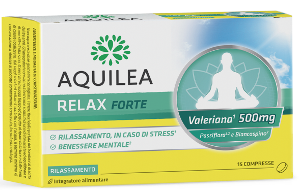 AQUILEA RELAX FORTE 15 COMPRESSE - farmacia187.it
