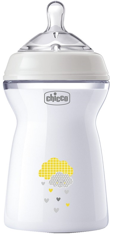 CHICCO BIBERON NAT FEEL PP 6M+ 330 ML UNISEX - farmacia187.it