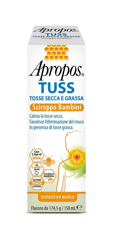 APROPOS TUSS SCIROPPO BAMBINI 150 ML - farmacia187.it