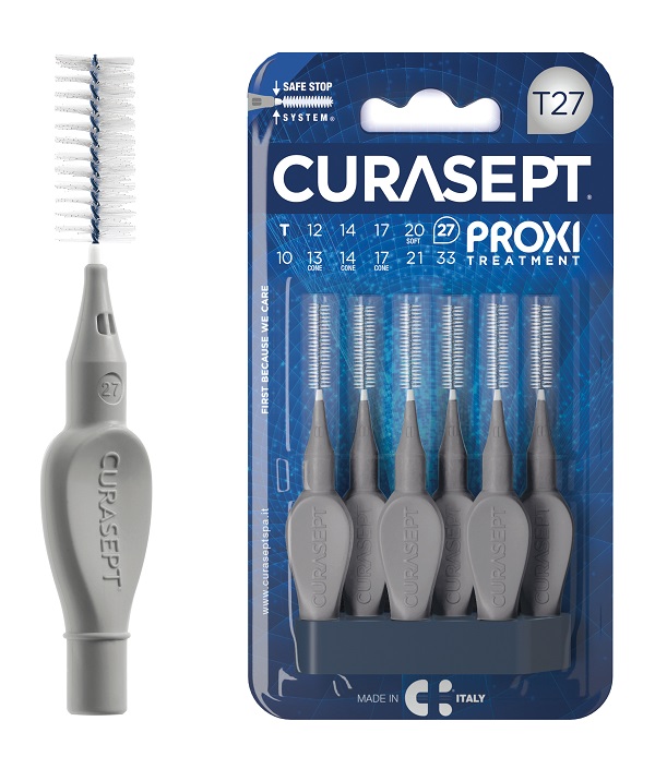 CURASEPT PROXI T27 GRIGIO/GREY 6 PEZZI - farmacia187.it