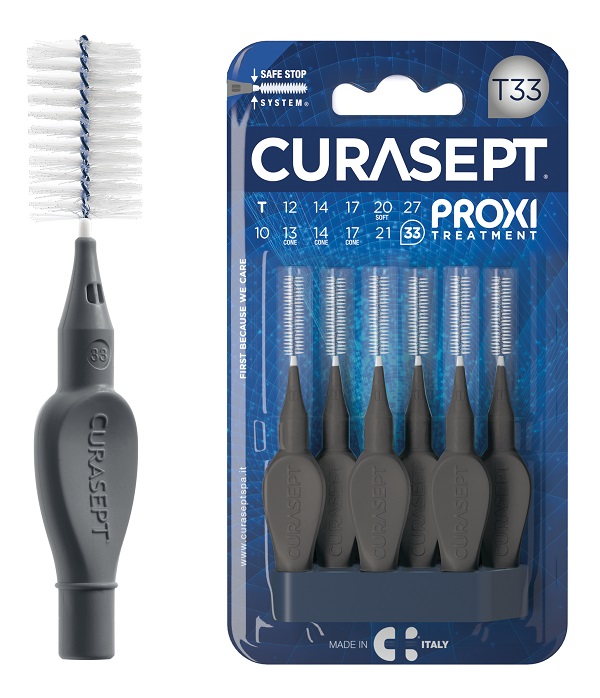 CURASEPT PROXI T33 ANTRACITE/ANTHRACITE 6 PEZZI - farmacia187.it