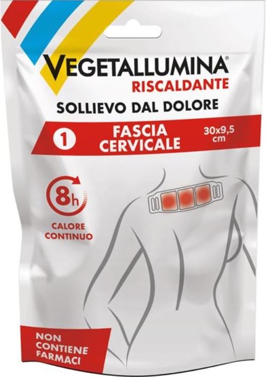 VEGETALLUMINA FASCIA CERVICALE RISCALDANTE 1 PEZZO - farmacia187.it