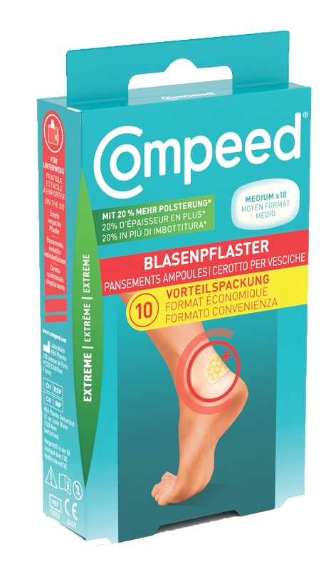 CEROTTI COMPEED PER VESCICHE MEDIO EXTREME 10 PEZZI - farmacia187.it