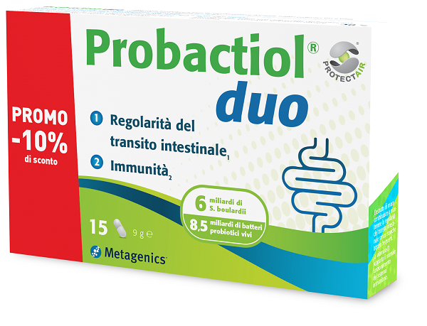 PROBACTIOL DUO 15 CAPSULE PROMOPACK PROMO -10% - farmacia187.it