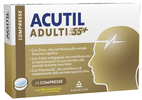 ACUTIL ADULTI 55+ 24 COMPRESSE IT - farmacia187.it