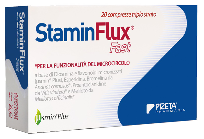 STAMINFLUX FAST 20 COMPRESSE - farmacia187.it