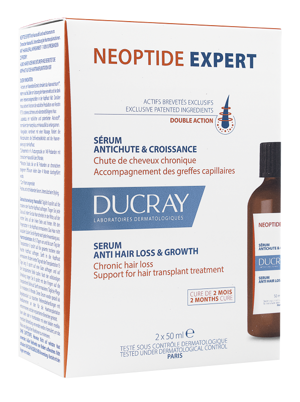 DUCRAY NEOPTIDE EXPERT SIERO ANTICADUTA 2 PEZZI DA 50 ML - farmacia187.it