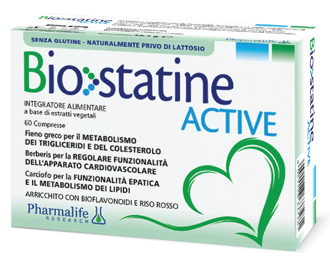 BIOSTATINE ACTIVE 60 COMPRESSE - farmacia187.it