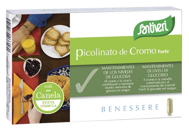 PICOLINATO DI CROMO FORTE 40 CAPSULE - farmacia187.it