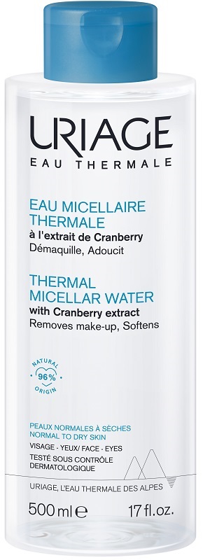 URIAGE EAU MICELLAIRE THERMALE PELLI NORMALI SECCHE 500 ML - farmacia187.it