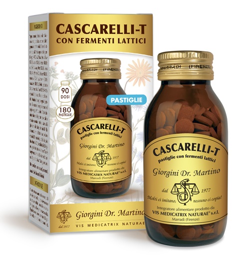 CASCARELLI T PASTIGLIE 180 PASTIGLIE CON FERMENTI LATTICI - farmacia187.it