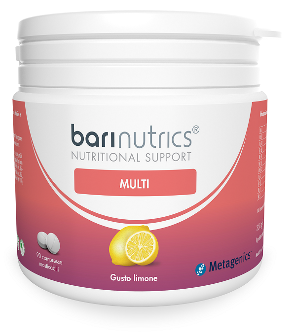 BARINUTRICS MULTI LIMONE 90 COMPRESSE MASTICABILI - farmacia187.it