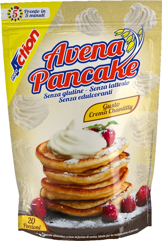 PROACTION AVENA PANCAKE CREMA CHANTILLY 1000 G - farmacia187.it