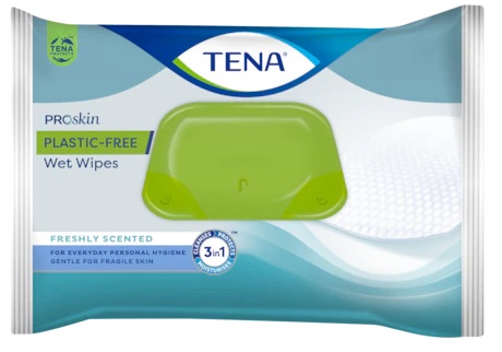 TENA WET WIPES PLASTIC FREE 48 PEZZI - farmacia187.it