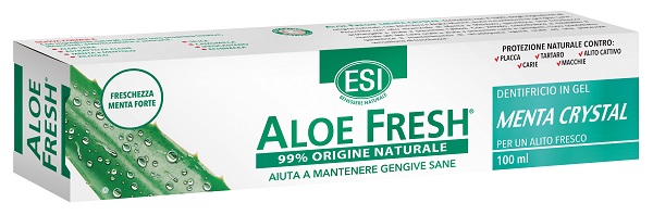 ESI ALOE FRESH MENTA CRYSTAL 100 ML - farmacia187.it