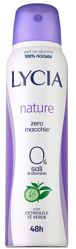 LYCIA SPRAY NATURE CETRIOLO TE' VERDE 150 ML - farmacia187.it