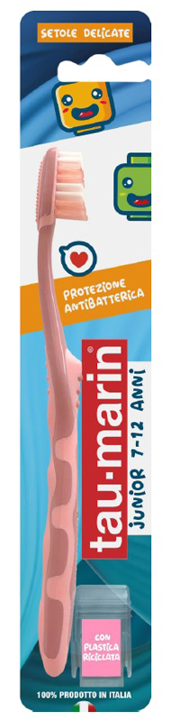 TAU MARIN SPAZZOLINO JUNIOR ANTIBATTERICO 7-12 ANNI - farmacia187.it