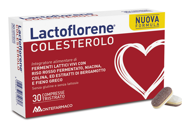 LACTOFLORENE COLESTEROLO TRISTRATO 30 COMPRESSE - farmacia187.it