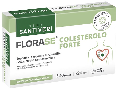 FLORASE COLESTEROLO FORTE 40 CAPSULE - farmacia187.it