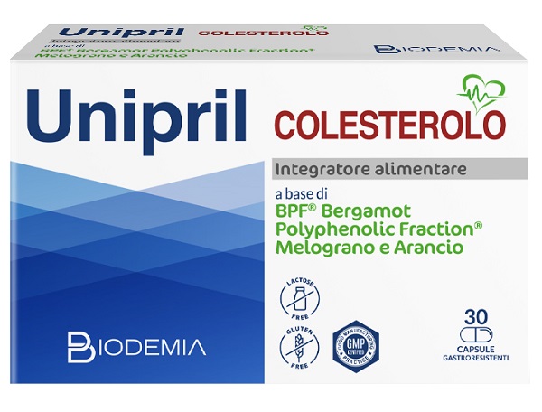UNIPRIL COLESTEROLO 30 CAPSULE GASTRORESISTENTI - farmacia187.it