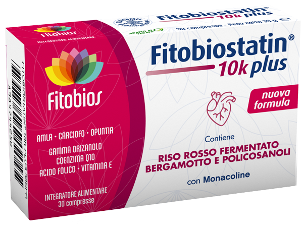 FITOBIOSTATIN 10K PLUS 30 COMPRESSE - farmacia187.it