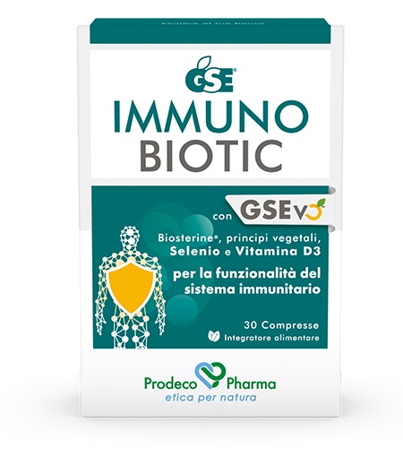 GSE IMMUNOBIOTIC 30 COMPRESSE - farmacia187.it