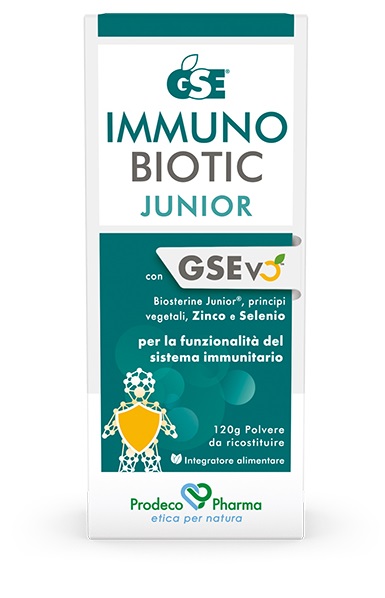 GSE IMMUNOBIOTIC JUNIOR 120 G - farmacia187.it