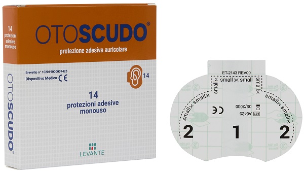 PELLICOLA AURICOLARE ADESIVA OTOSCUDO 14 PEZZI - farmacia187.it