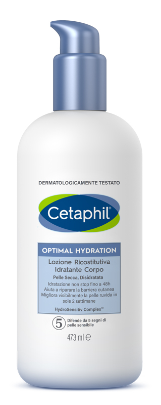 CETAPHIL OPTIMAL HYDRATION LOZIONE IDRATANTE RICOSTITUTIVA IDRATANTE CORPO 473 ML - farmacia187.it