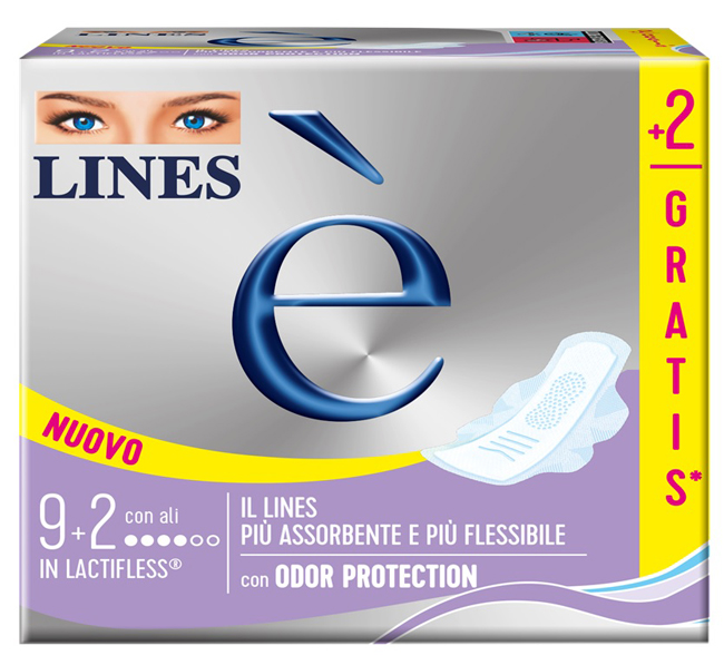LINES E' ALI CARRY PACK 9 + 2 PEZZI - farmacia187.it