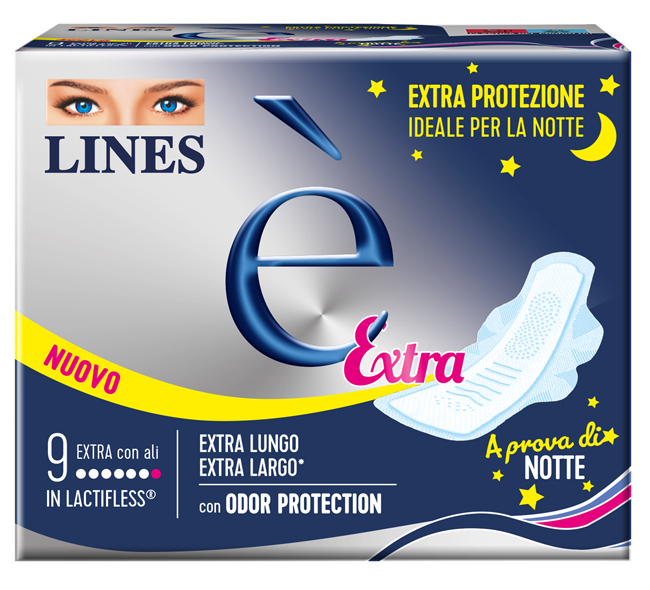 LINES E' EXTRA CARRY PACK 9 PEZZI - farmacia187.it