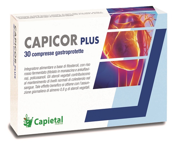 CAPICOR PLUS 30 COMPRESSE GASTROPROTETTE - farmacia187.it