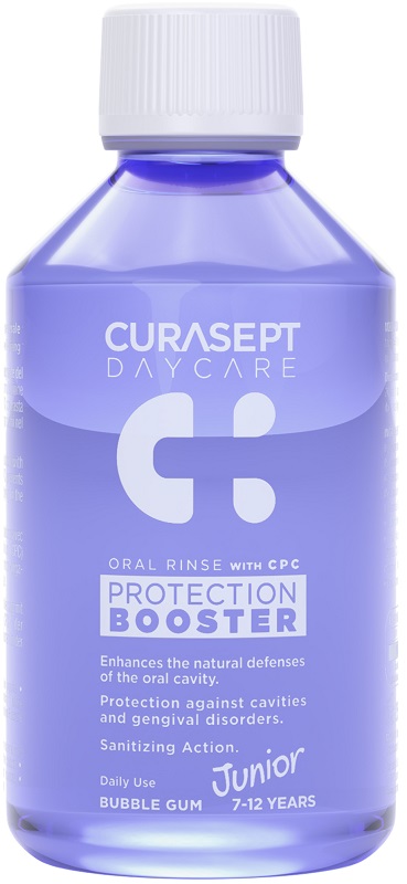 CURASEPT DAYCARE COLLUTORIO PROTECTION BOOSTER JUNIOR 250 ML - farmacia187.it