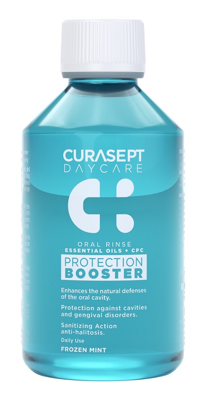CURASEPT DAYCARE COLLUTORIO PROTECTION BOOSTER FROZEN MINT 100 ML - farmacia187.it