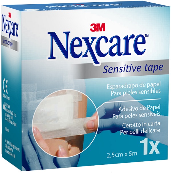 CEROTTO SU ROCCHETTO NEXCARE TRASPARENT TAPE 2,5X500CM CON DISPENSER - farmacia187.it