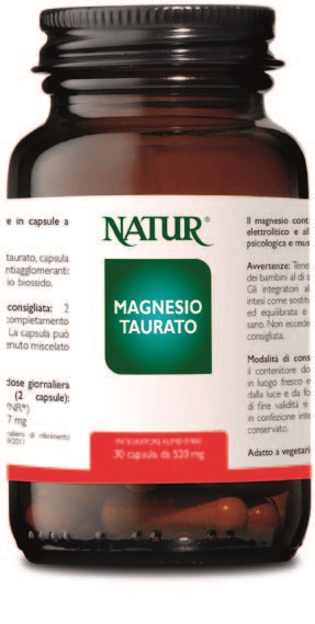 MAGNESIO TAURATO 30 CAPSULE - farmacia187.it